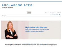 Tablet Screenshot of ahoandassociates.com